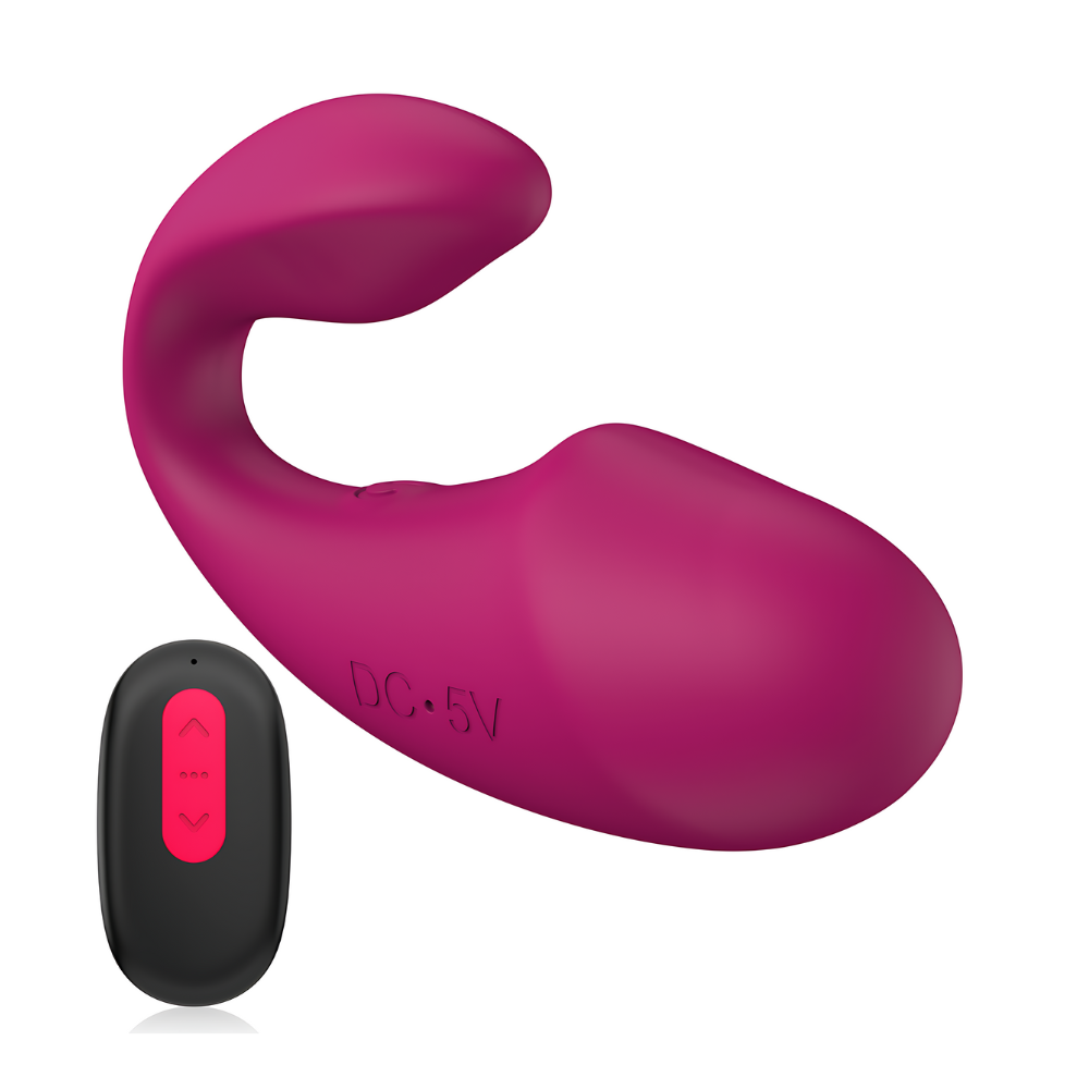 Ovetto vibrante doppio con stimolatore clitorideo - Playtime Egg - immagine 6