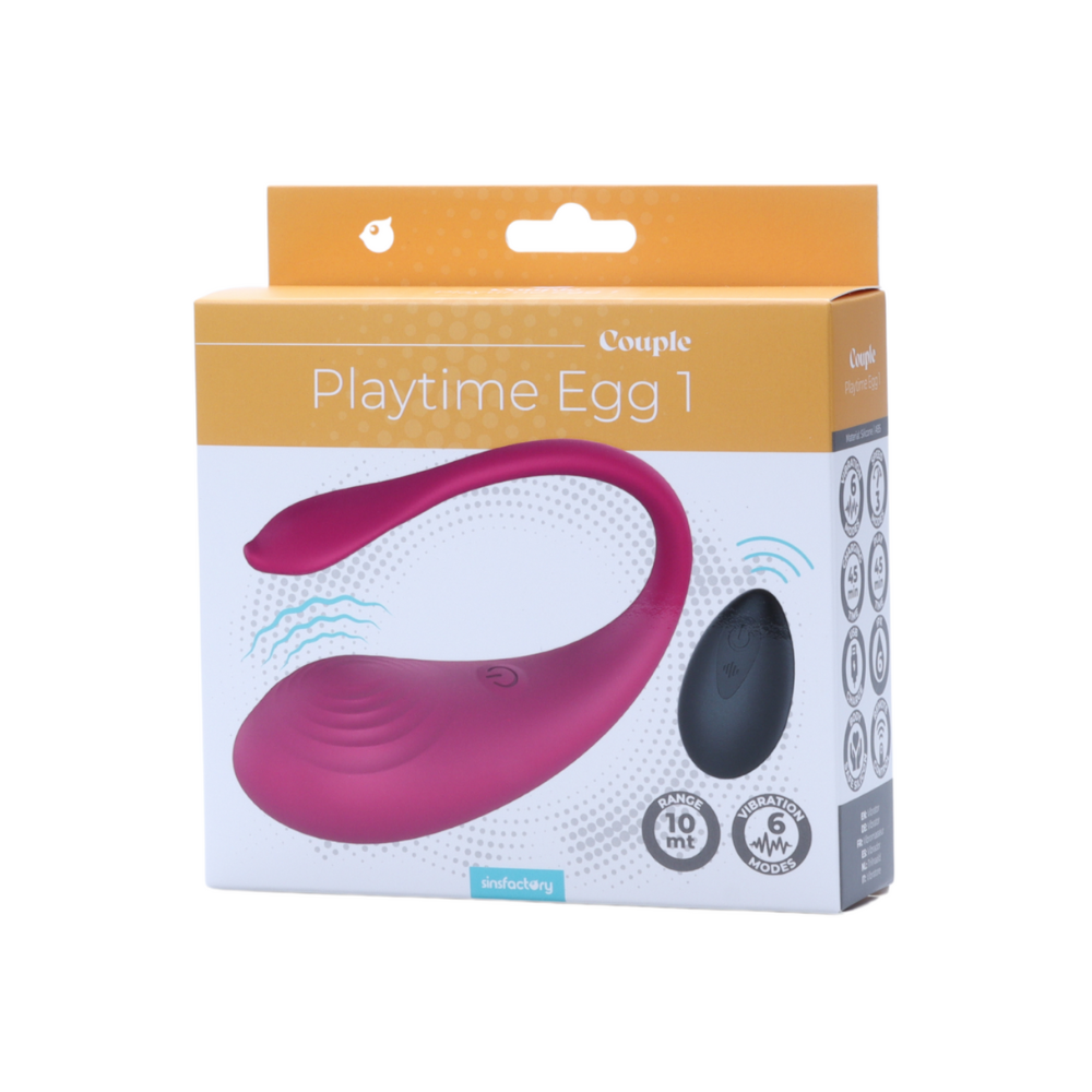 Ovetto vibrante con telecomando - Playtime Egg - immagine 3