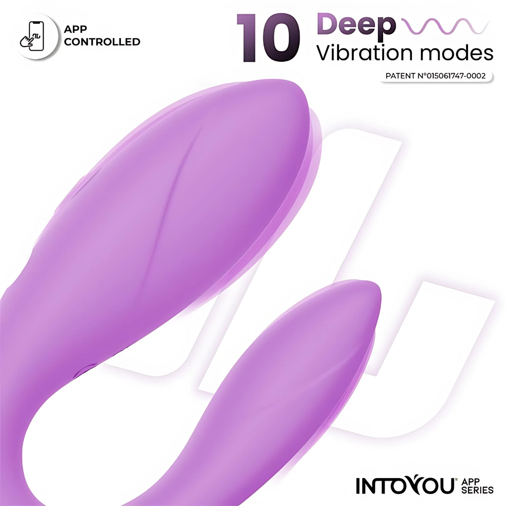 Vibratore IntoYou con 10 modalità di vibrazione preimpostate, per coppie a distanza e non
