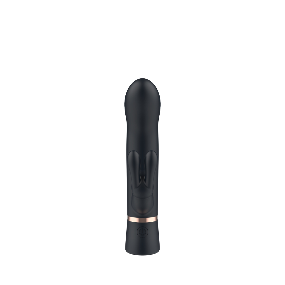 Vibratore rabbit basic – Disponibile in 3 misure (S, M e L) – Nero - immagine 5