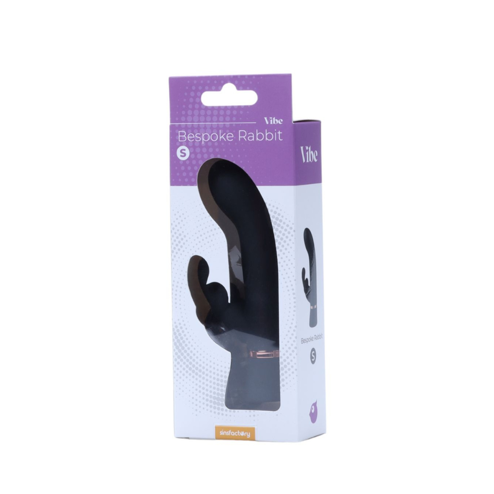 Vibratore rabbit basic – Disponibile in 3 misure (S, M e L) – Nero - immagine 8