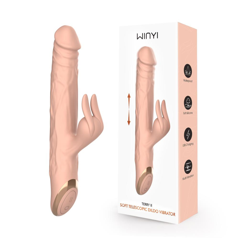 Vibratore Rabbit Realistico Terry – Penetrazione profonda e doppio piacere clitorideo - immagine 3