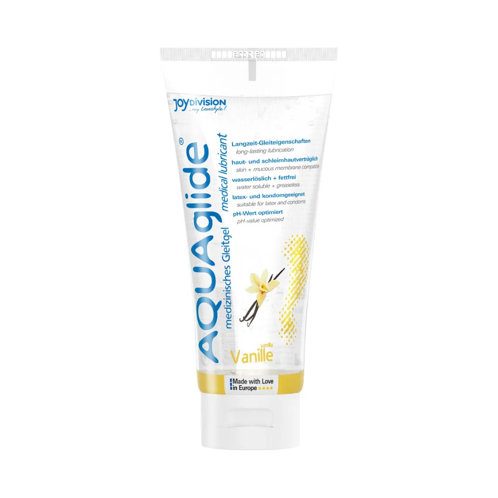 Gel lubrificante commestibile AquaGlide - Vaniglia - immagine 2