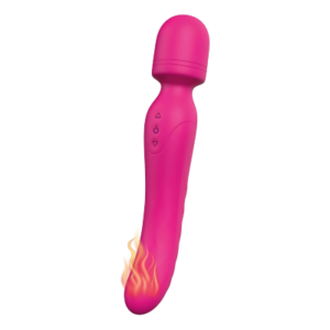 Vibratore Bodywand 2 in 1 con funzione riscaldante per stimolazione intensa