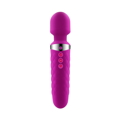 Vibratore magic wand ricaricabile - Alive - Viola