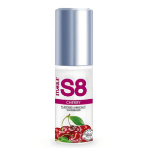 Lubrificante aromatizzato gusto Ciliegia, a base acquosa,