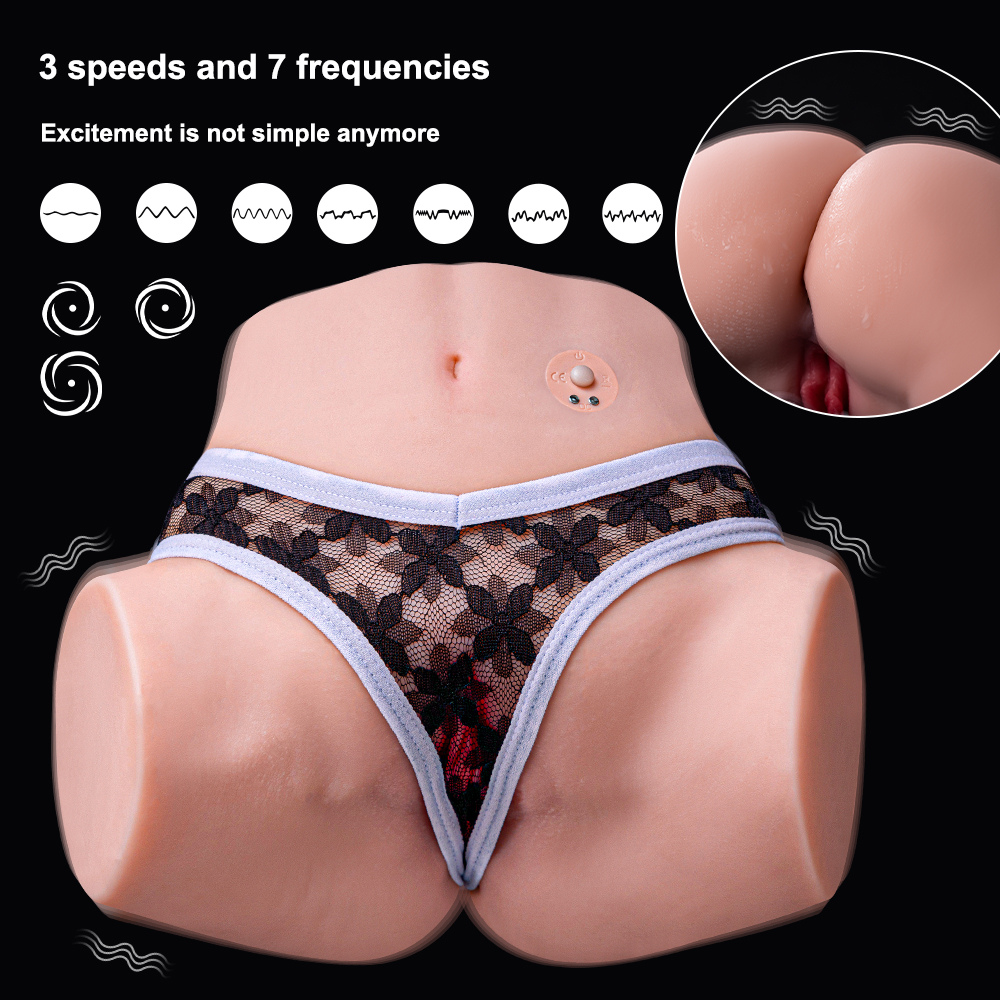 Tracy – Torso Realistico Vibrante con Doppia Stimolazione - immagine 10