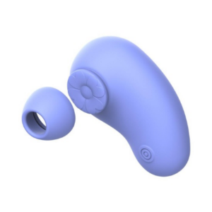 2 in 1 succhia clitoride e massaggio clitorideo – Pulzy – Blue