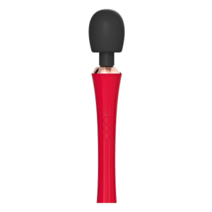 Stimolatore clitorideo a bacchetta The King Wand in primo piano: magic wand potente per massaggi intensi
