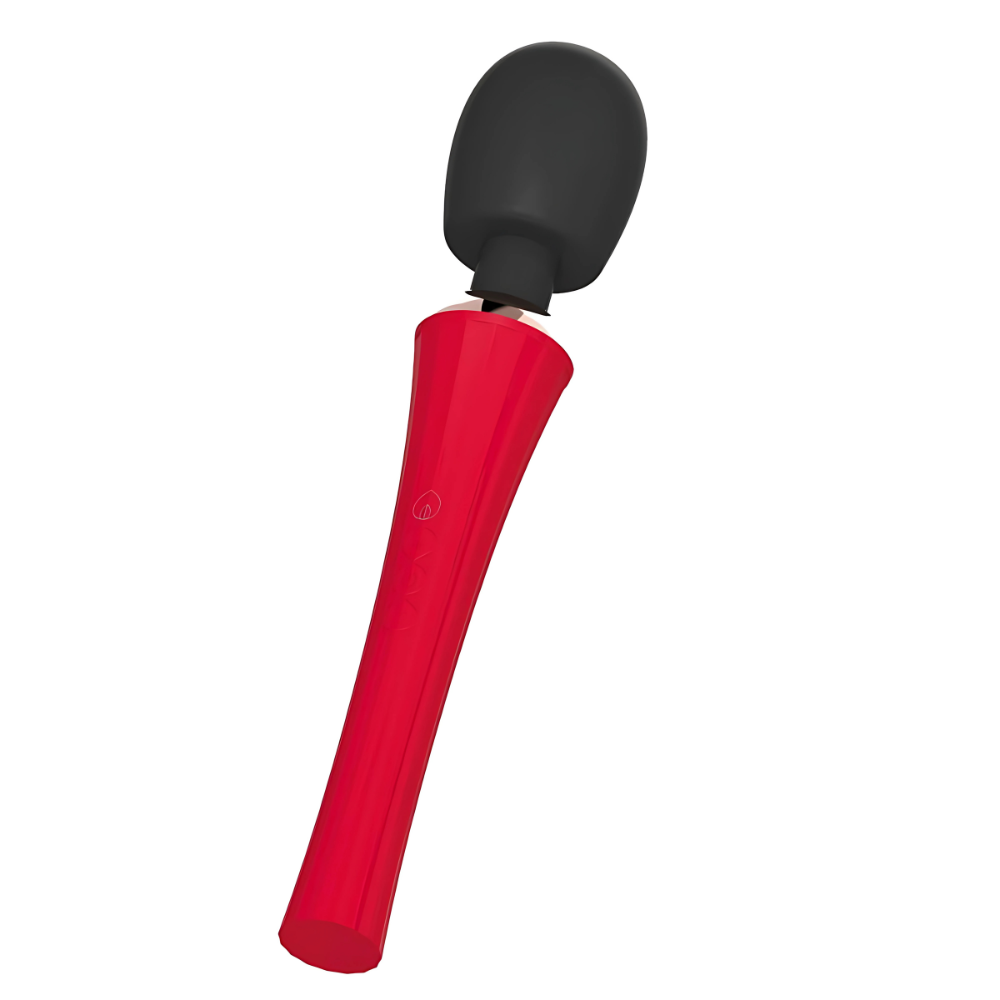 Testina flessibile del wand massager The King Wand: vibrazioni mirate per stimolazione clitoridea intensa
