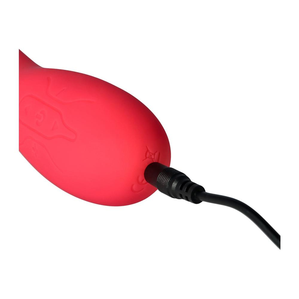 Vibratore punto G con massaggio tapping - Virgite - immagine 6