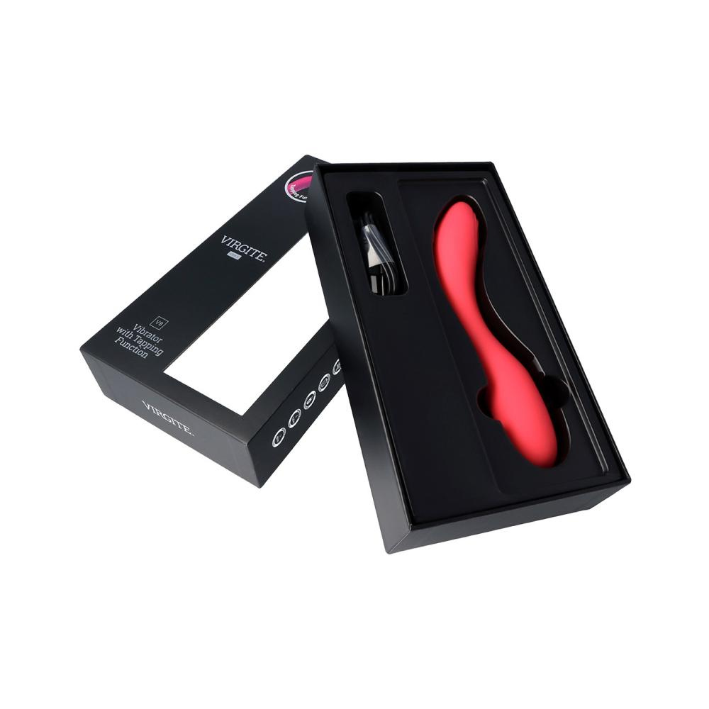 Vibratore punto G con massaggio tapping - Virgite - immagine 10