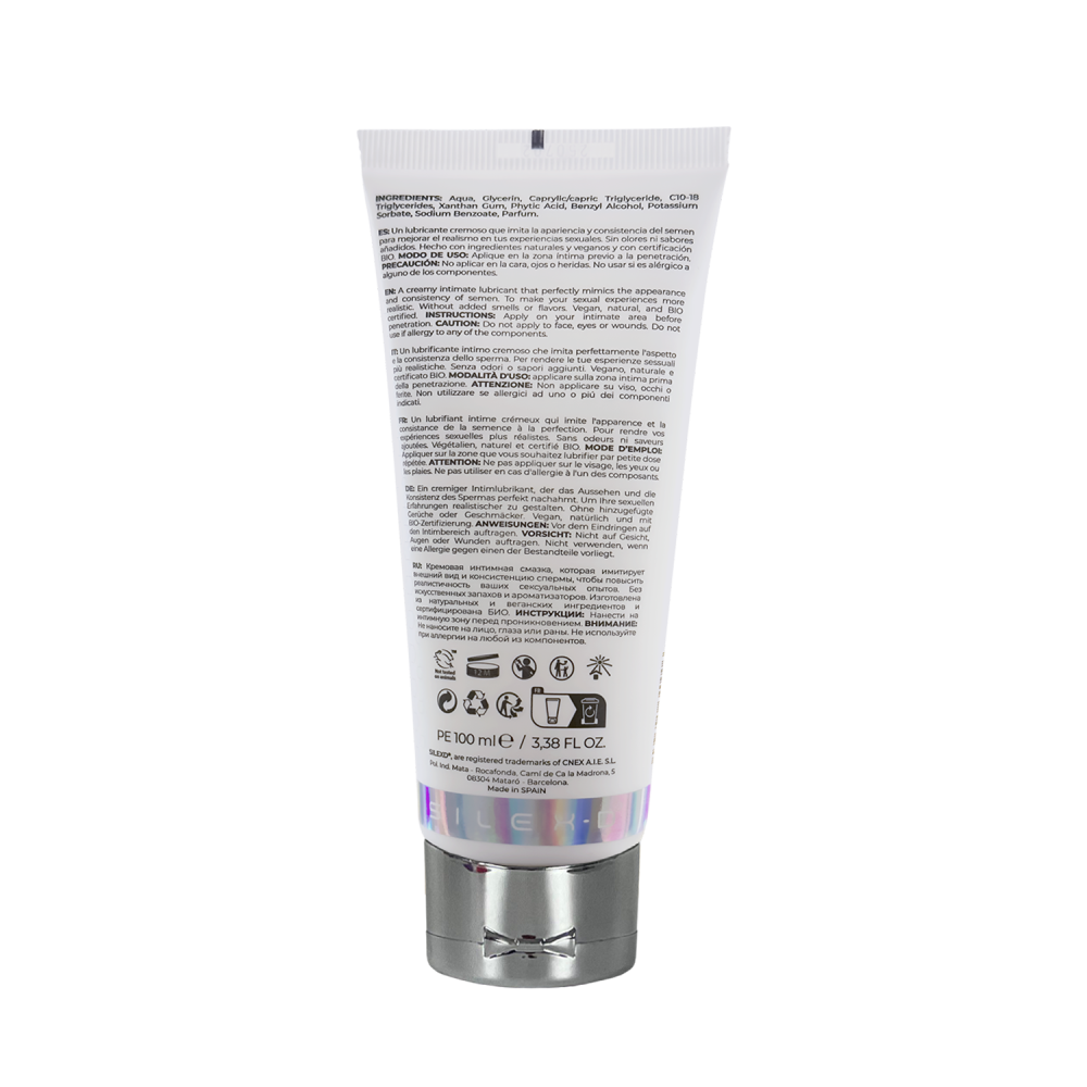 Silexd Milky, lubrificante a base acquosa con consistenza simile allo sperma