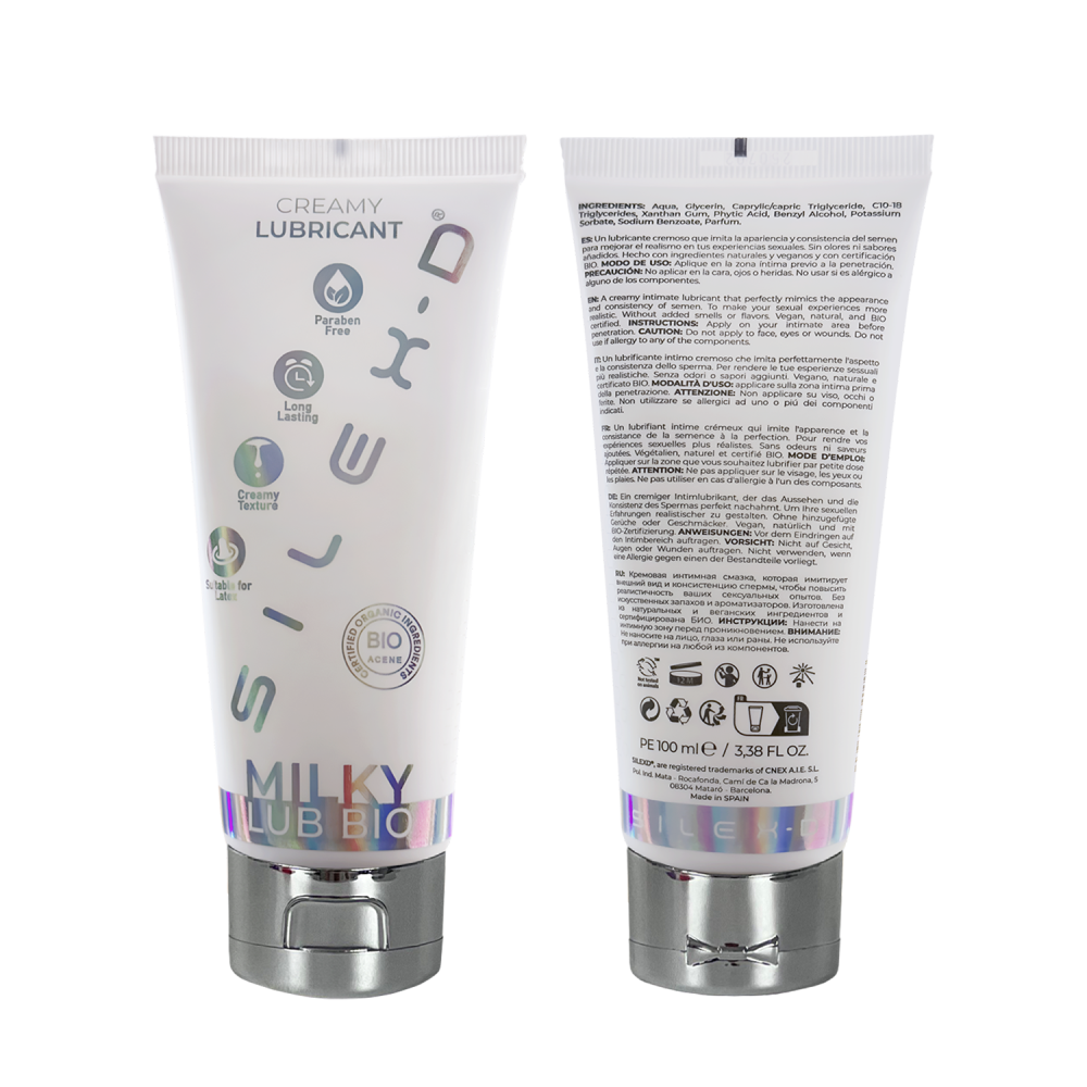 Silexd Milky Lube, sperma finto a base acquosa per giochi erotici
