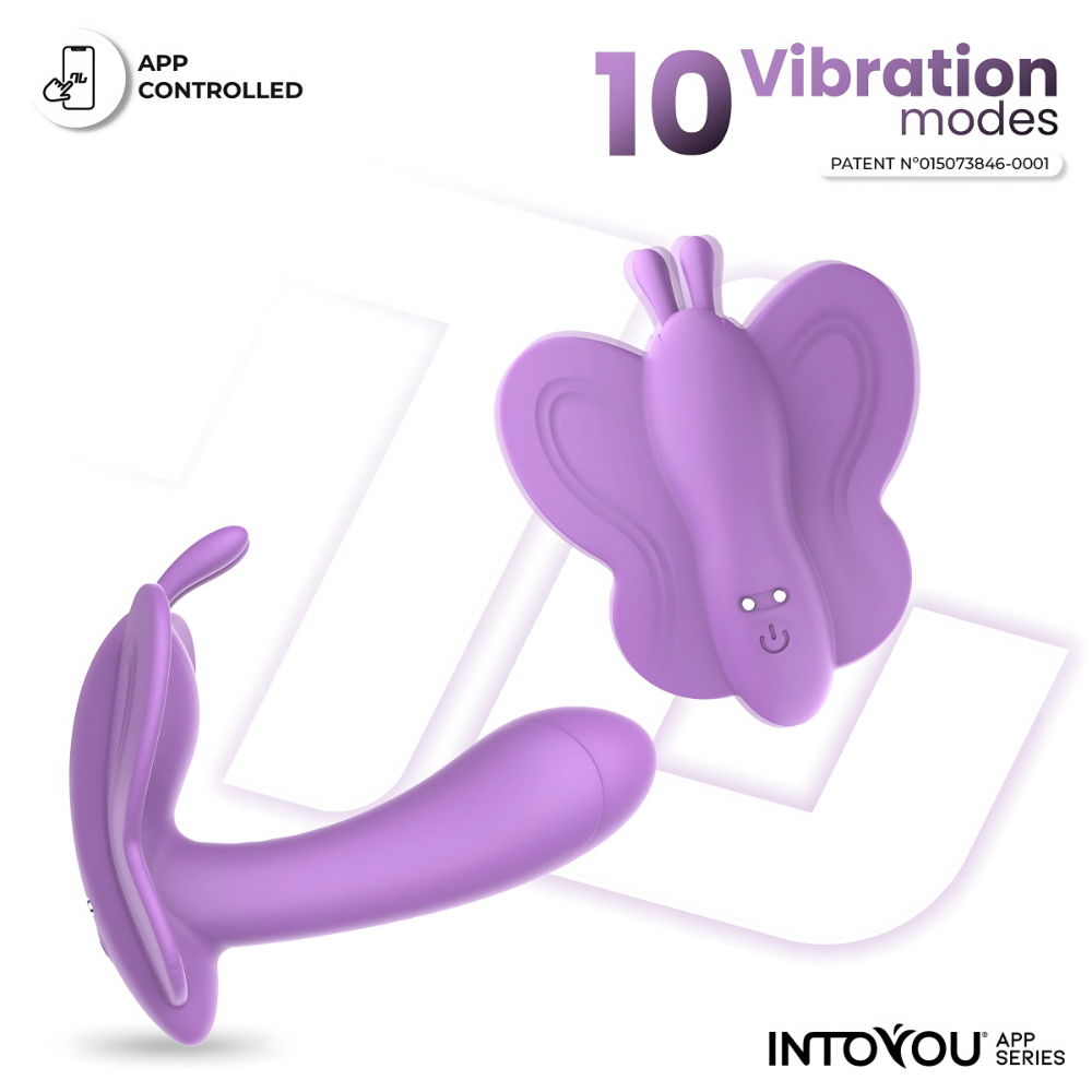 Vibratore punto G Wingy con 10 modalità di vibrazione