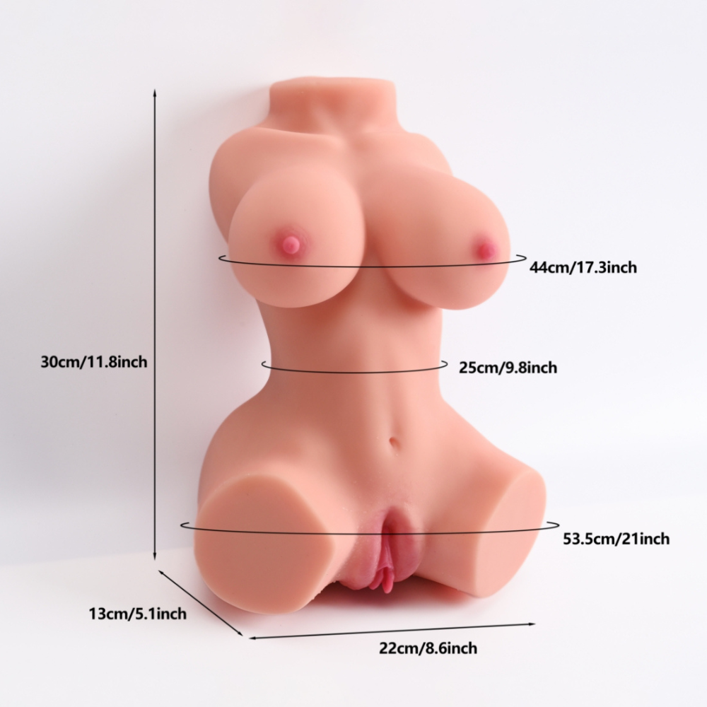 Daisy – Torso Sex Doll Iper-Realistico Compatto e Leggero (2,4 kg) - immagine 2
