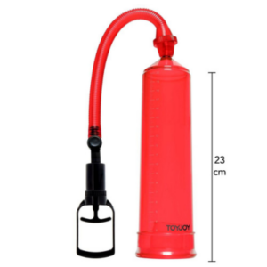 Pompa per il pene - 23 cm - Rosso