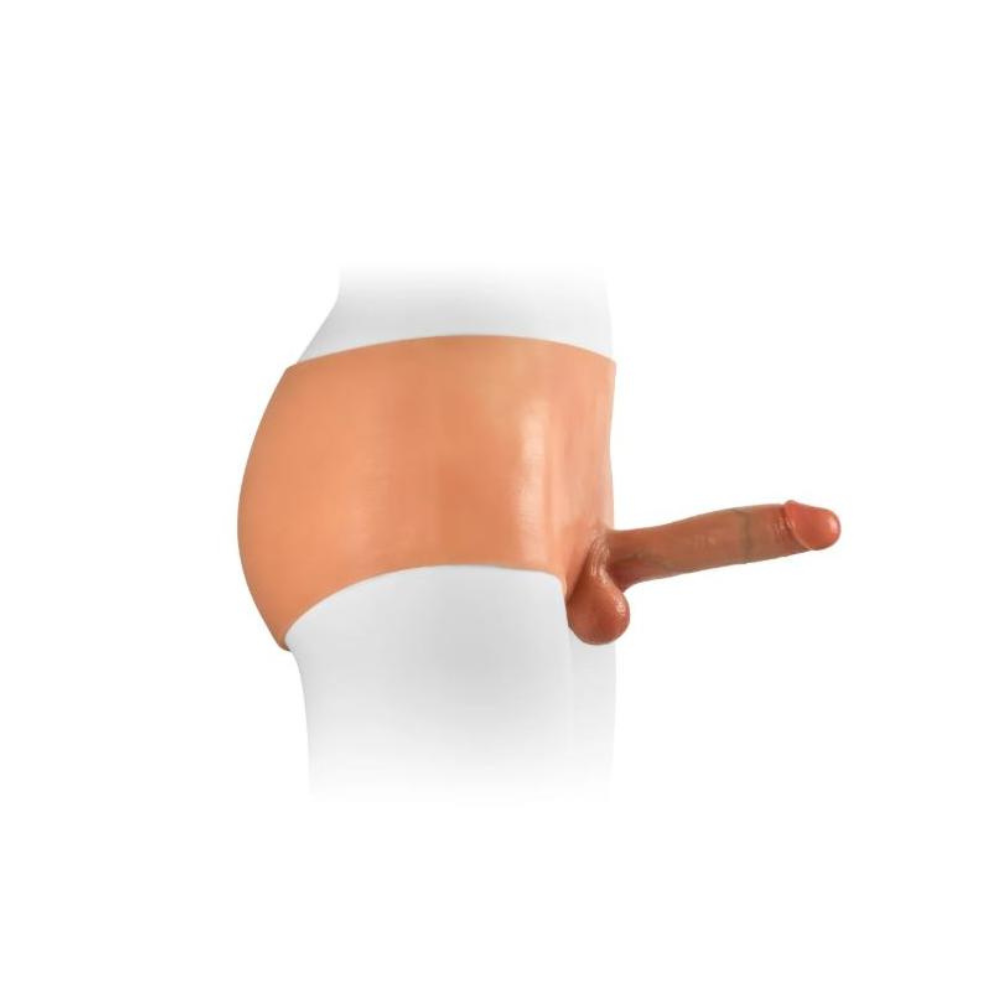 Protesi con dildo strap on incorporato - Ultra realistica - immagine 6