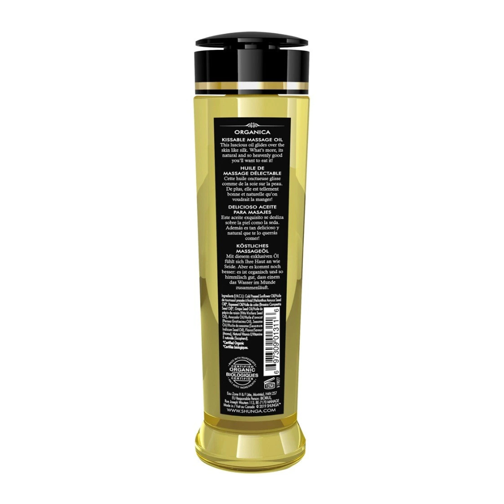 Olio da massaggio biologico allo sciroppo d'acero - Shunga - immagine 3