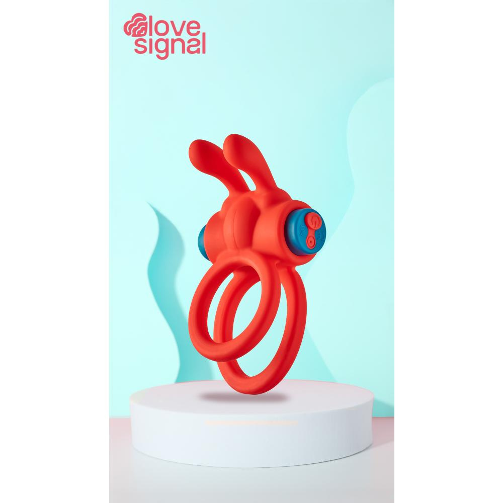 Anello vibrante ricaricabile Love Signal Thrill Ring - immagine 2