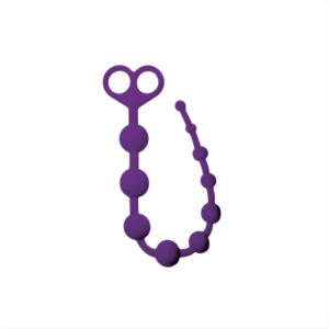 Catena di palline anali Virgite E3 viola