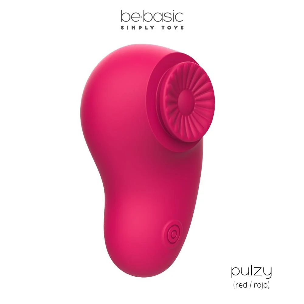 2 in 1 succhia clitoride e massaggio clitorideo - Pulzy - Red - immagine 4