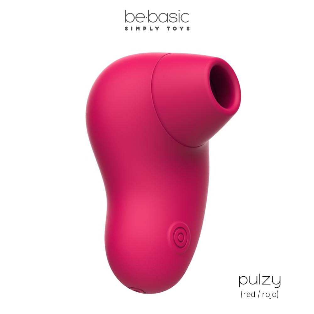 2 in 1 succhia clitoride e massaggio clitorideo - Pulzy - Red - immagine 5