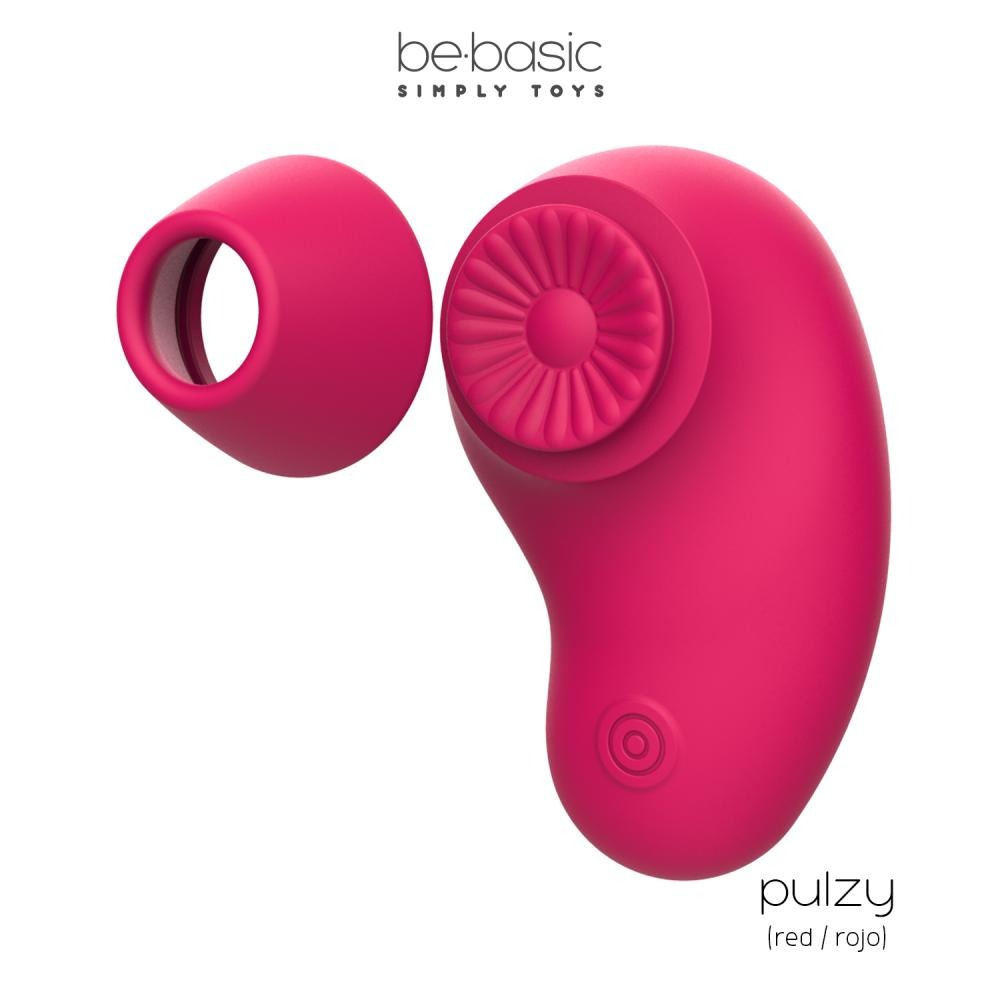 2 in 1 succhia clitoride e massaggio clitorideo - Pulzy - Red - immagine 6