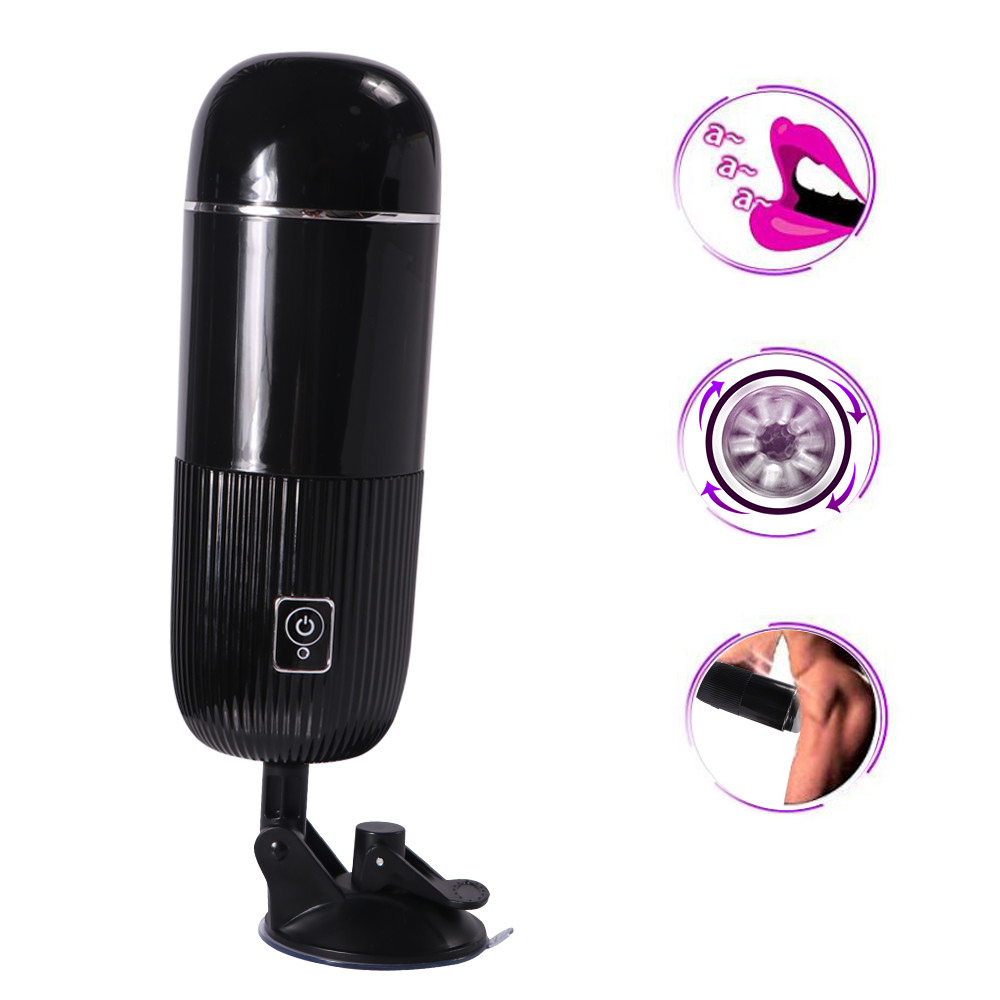 Masturbatore automatico maschile con voce sexy e potente movimento di rotazione