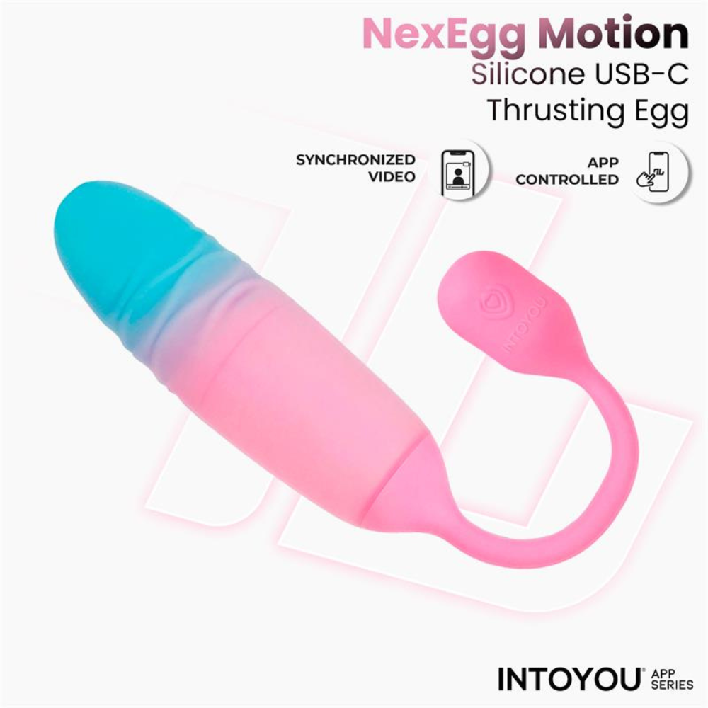 Ovetto Vibrante con Movimento "Su e Giù" e Controllo via App Anonima – Intoyou - immagine 3