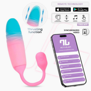 Ovetto Vibrante con Movimento "Su e Giù" e Controllo via App Anonima – Intoyou