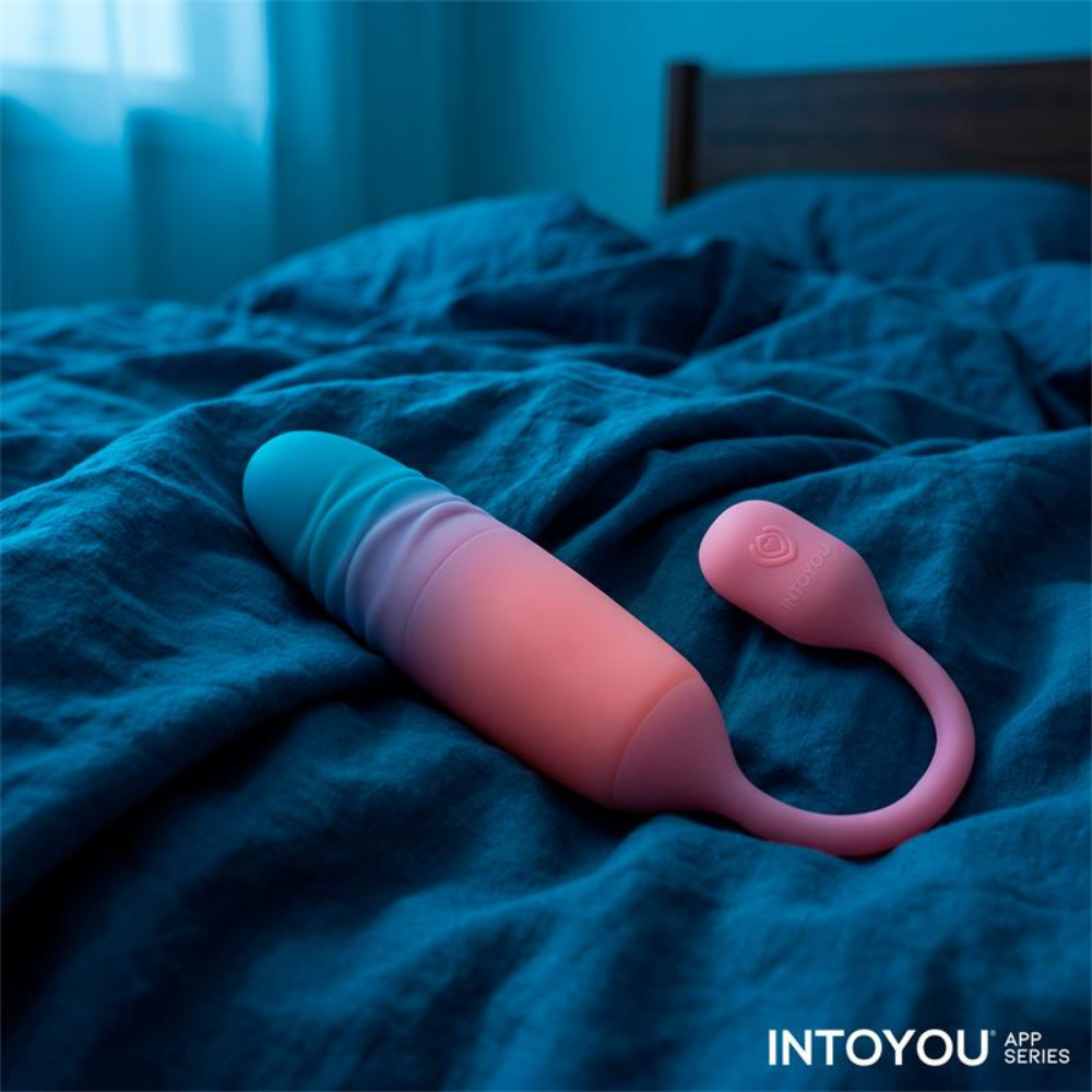 Ovetto Vibrante con Movimento "Su e Giù" e Controllo via App Anonima – Intoyou - immagine 11