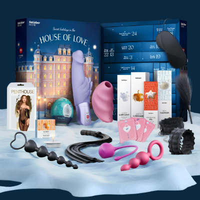 Calendario dell’Avvento erotico deluxe con anteprima dei sex toys e prodotti intimi inclusi.