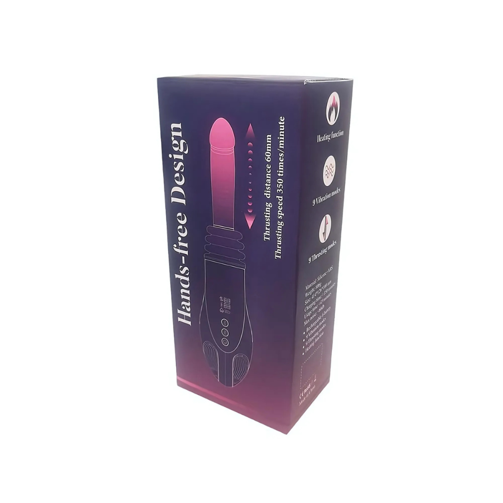 Packaging discreto della nostra sex machine portatile, economica e silenziosa