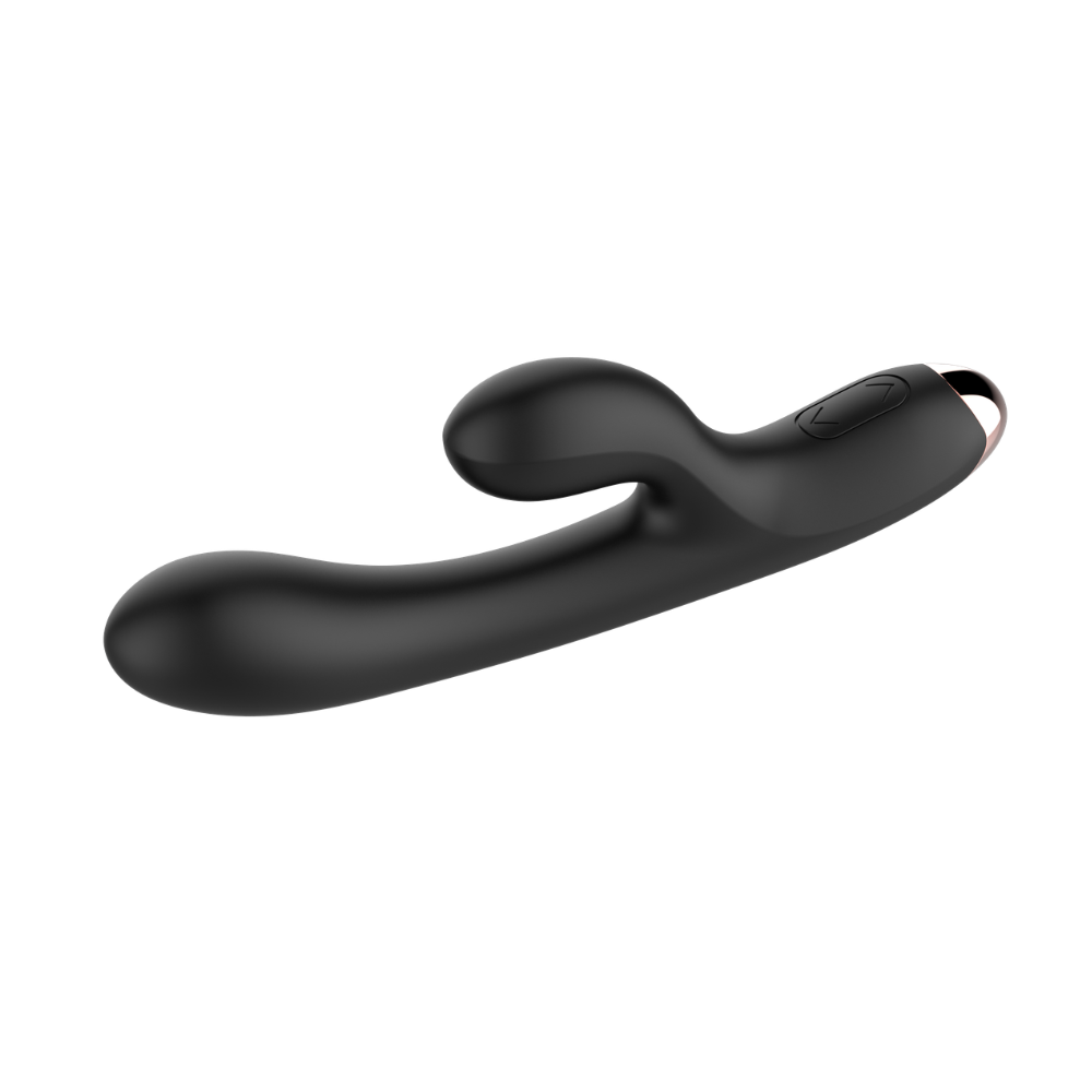Vibratore rabbit con doppio motore - Flexi Rabbit - Nero - immagine 5