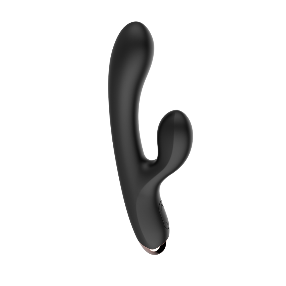 Vibratore rabbit con doppio motore - Flexi Rabbit - Nero - immagine 3