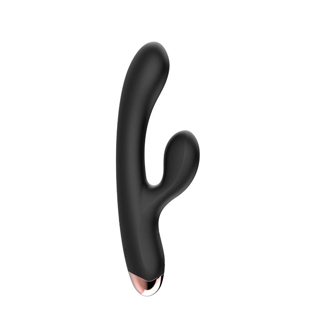 Vibratore rabbit con doppio motore - Flexi Rabbit - Nero - immagine 2